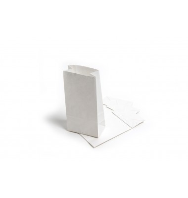 White Kraft Satchel Bag